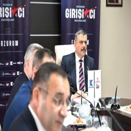 KOSGEB destekli 6 proje Erzurum’da jüri karşısına çıktı