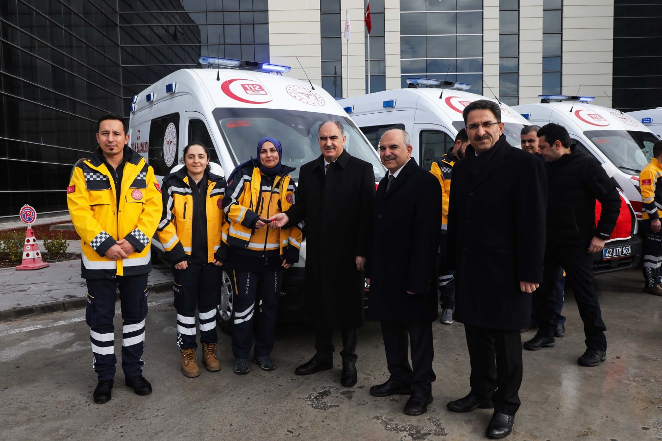 Konya’daki ambulans sayısı 133’e çıktı;