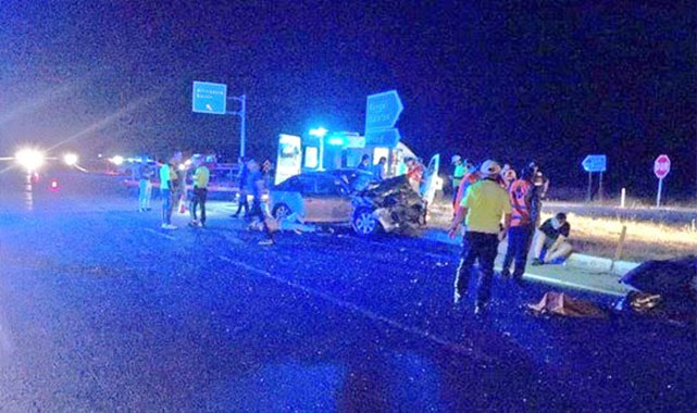 Vali-Mülkiye Başmüfettişi Erol Karaömeroğlu trafik kazası geçirdi;