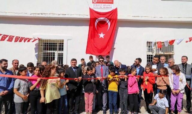 Eski belde belediyesi binası Gençlik Merkezi’ne dönüştü