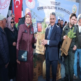 "Geleceğe nefes olmak için Yozgat’ı yeşertiyoruz"