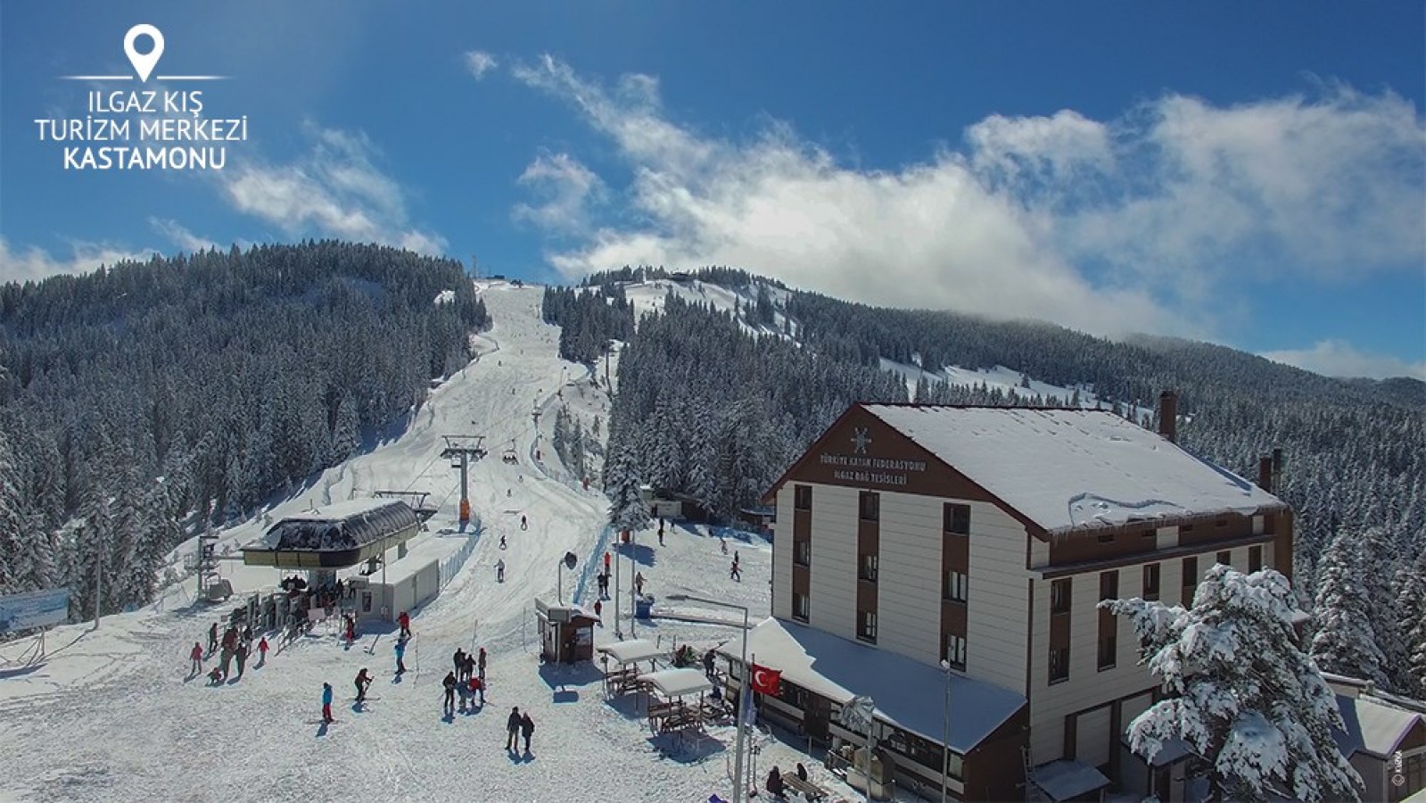 Gözde kış turizmi merkezi Ilgaz Dağı sezona hazırlanıyor;