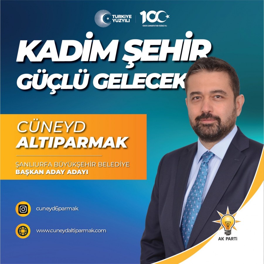 Şanlıurfa için genç aday;