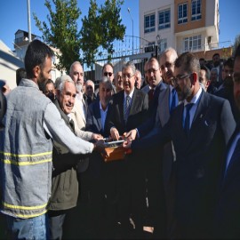 "Camilerimizin yapımını birer birer tamamlıyoruz"