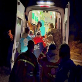 Tunceli'de zamanla yarış! Ekipler, 8 saatte hastaya ulaştı