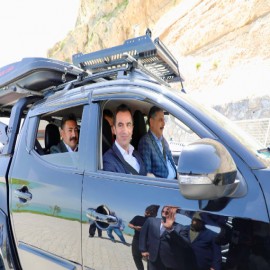 Valiler offroad yaptı