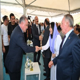 Batman'da Ezidi inanç merkezinde restorasyon çalışmaları başladı