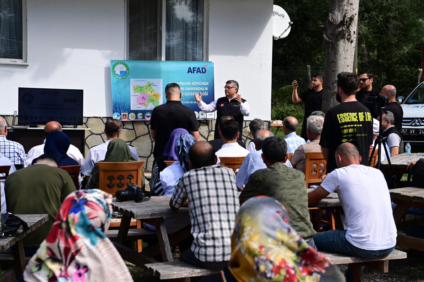 Sinop'ta yangınlar artınca eğitim seferberliği başlatıldı