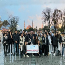 Hakkarili öğrenciler Çanakkale ve İstanbul’u gezdi