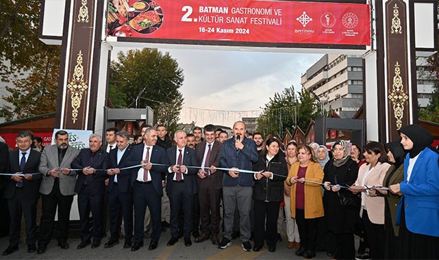 2. Batman Gastronomi, Kültür ve Sanat Festivali ziyaretçi rekoru kırdı