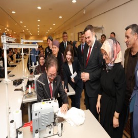 Japonya desteğiyle Ahlat’ta kadınlara istihdam kapısı