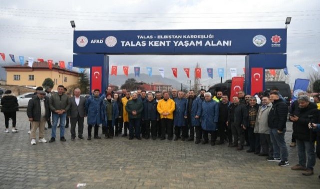 Talas Yaşam Kent’te hayat başladı