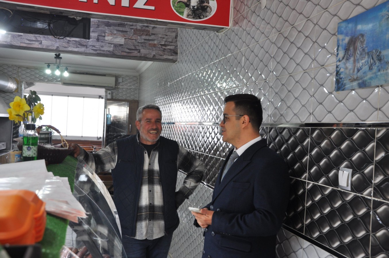 Honaz’da Kaymakam Yılmaz esnafla bir araya geldi