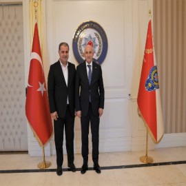 Cengiz Aksan’dan, Ankara Emniyet Müdürü Yüksek’e hayırlı olsun ziyareti
