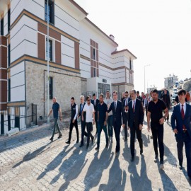 "Projelerin tamamlanmasıyla Ahıskalı Türkü soydaşlarımız modern ve güvenli yuvalarına kavuşacak"