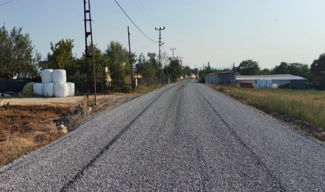 Edirne İl Özel İdaresi Kumdere köy yolunu yeniledi