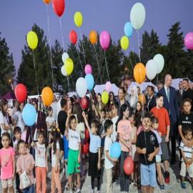 Vali Bilgihan, “Mahallem Geleceğim” Projesi kapsamında çocuklarla buluştu