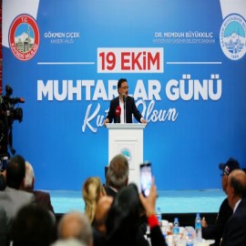 “Muhtarlarımızın desteği olmadan hiçbir mücadeleyi başaramayız”