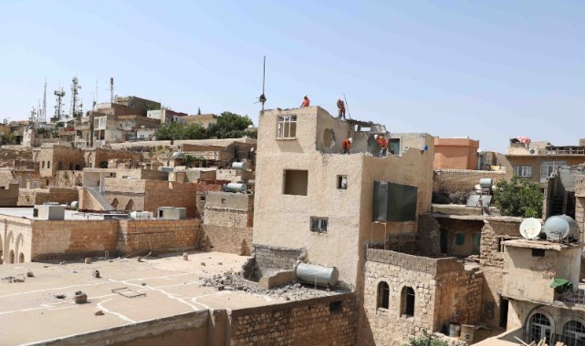 Mardin'de silüeti bozan yapılar yıkılıyor