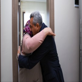 "Devletimiz her zaman şehit ailelerinin yanında"