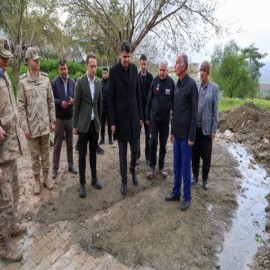 Kilis'te sağanak yağış etkili oldu