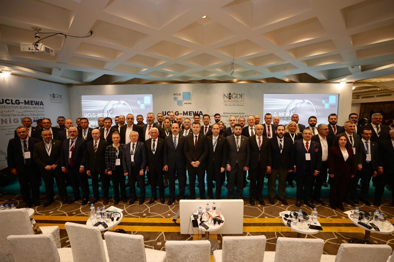 Vali Akmeşe UCLG-MEWA Yönetim Kurulu Toplantısı'na katıldı