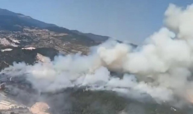 Vali Ustaoğlu, güzel haberi duyurdu: Yangın kontrol altına alındı
