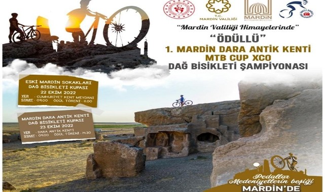 ‘Pedallar Medeniyetlerin Beşiği Mardin'de’