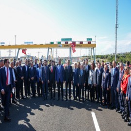 Mersin’de ulaşımı rahatlatacak otoyol kesimi açıldı