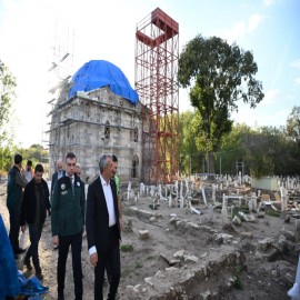 Edirne’de tarihî cami ihtişamına kavuşmak için gün sayıyor