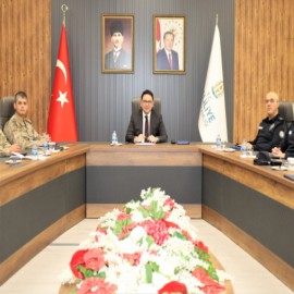Haliliye’de asayiş ve güvenlik masaya yatırıldı