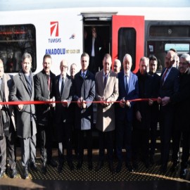 Güller Ekspresi İzmir’e uğurlandı