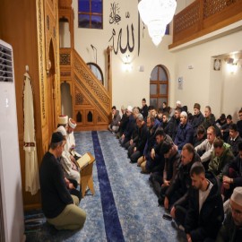 Vali Baydaş, Türk milleti için dua etti