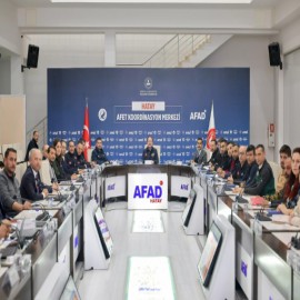 Hatay’da ‘Asrın Felaketi’ sonrası çalışmalar masaya yatırıldı