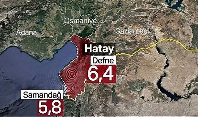 6,4’lük depremin ardından 90 artçı