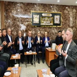 Vali Kızılkaya’dan MHP İl Başkanı Tükenmez’e taziye ziyareti