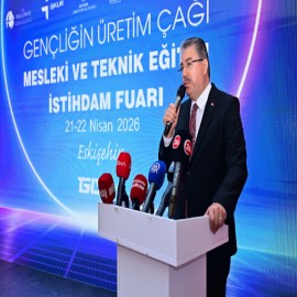 "Mesleki ve teknik eğitim, stratejik bir alan"