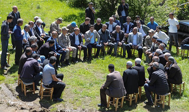 Kaymakam Güzel, vatandaşların sorunlarını tek tek dinledi