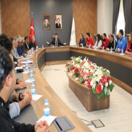 Haliliye’de sporun gelişimi için kurumlar bir araya geldi