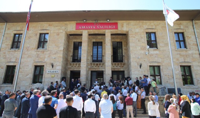 Amasya’dan Hatay’a teşekkür ve dualarla uğurlandı