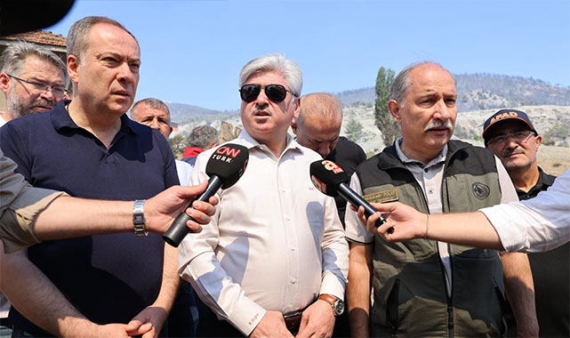 Geyve'deki orman yangınına müdahale sürüyor;