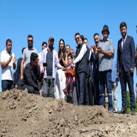 Tunceli’nin ilk modern serası için ilk adım atıldı