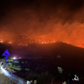 Muğla alevlerle mücadele ediyor: 1 gecede 8 yangın çıktı