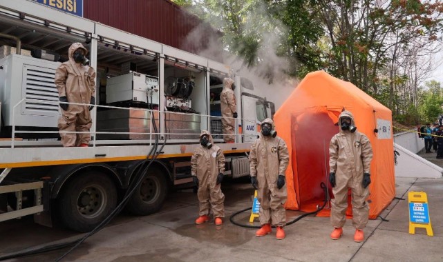 Kırıkkale’de kimyasal gaz alarmı tatbikatla test edildi