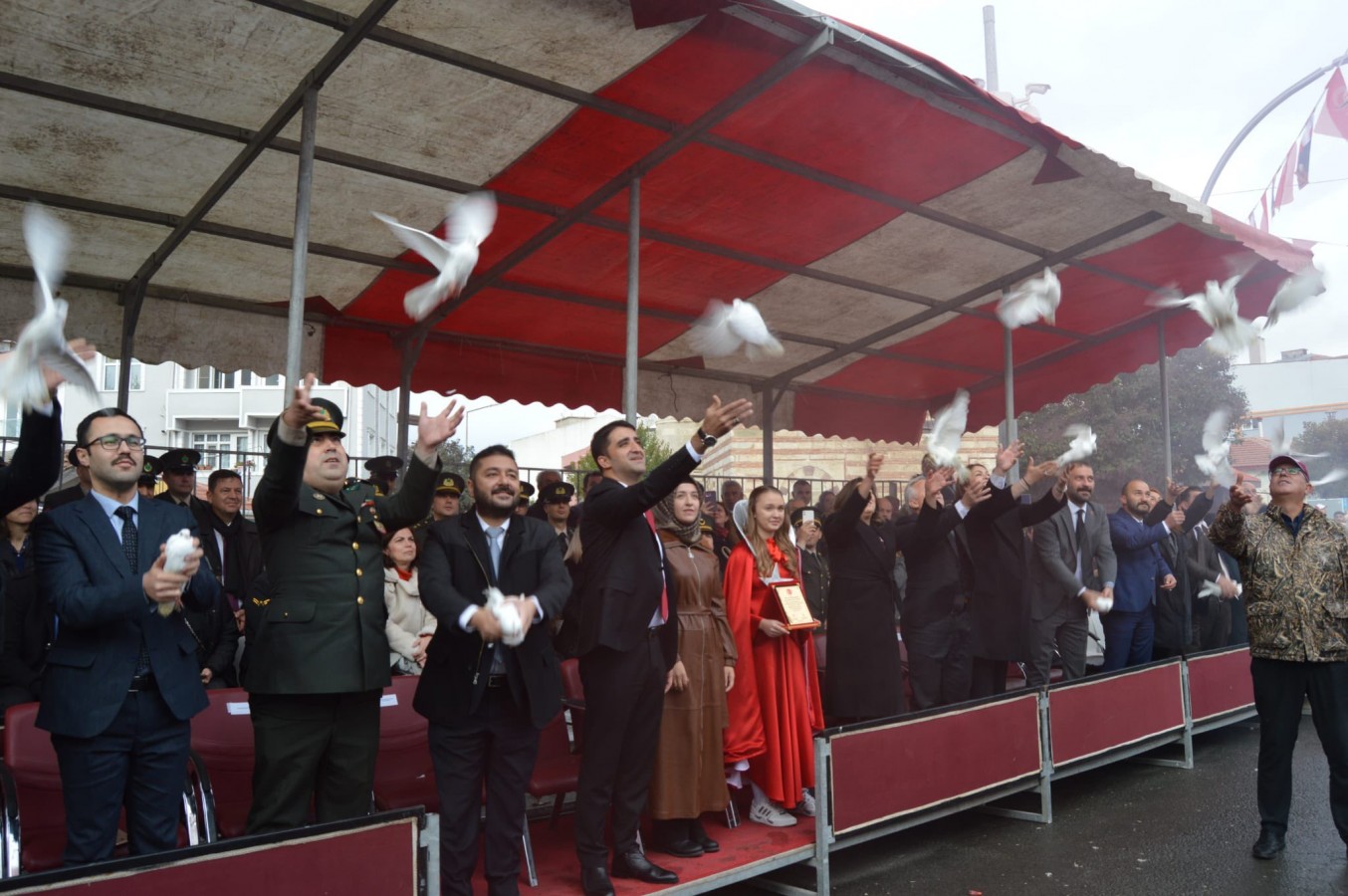 İpsala'nın kurtuluşunun 102. yılı kutlandı;