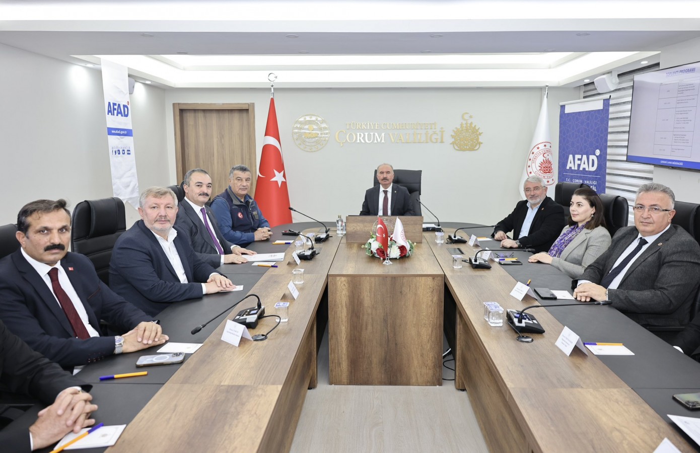 Çorum, afetlere hazırlanıyor;