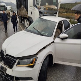 Kaymakamın makam şoförü kazada vefat etti