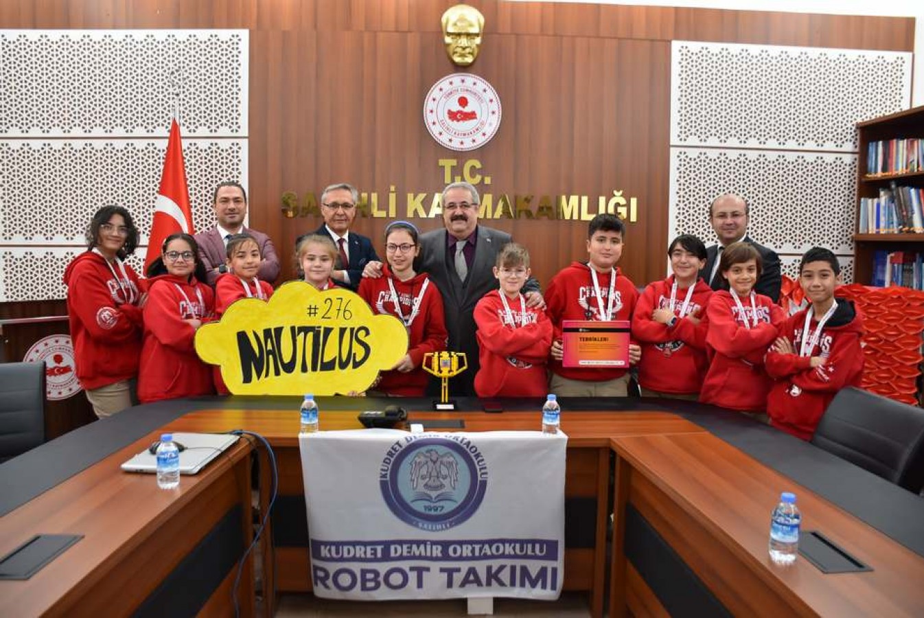 Nautilus robot takımı Manisa’yı temsil edecek;