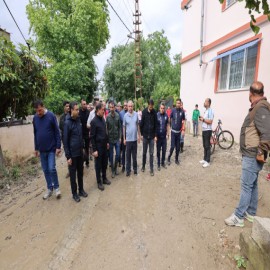 Vali Masatlı sahada hem acıları paylaştı hem ekipleri koordine etti