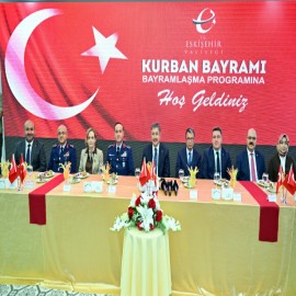Eskişehir Valiliği'nde bayramlaşma mesaisi
